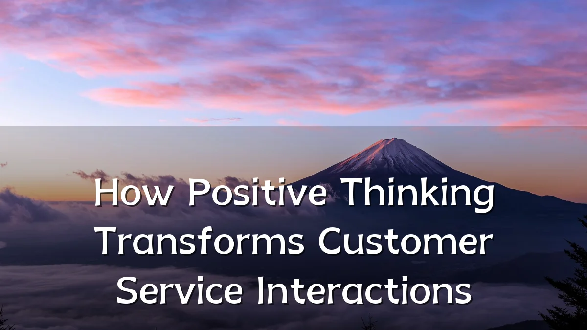 How Positive Thinking Transforms Customer Service Interactions