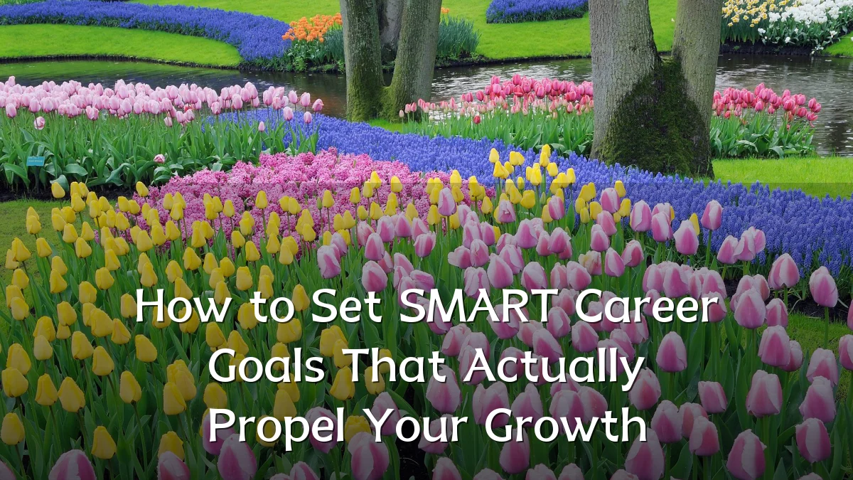 How to Set SMART Career Goals That Actually Propel Your Growth