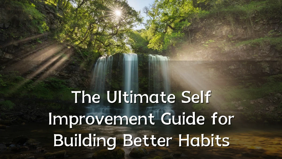 The Ultimate Self Improvement Guide for Building Better Habits