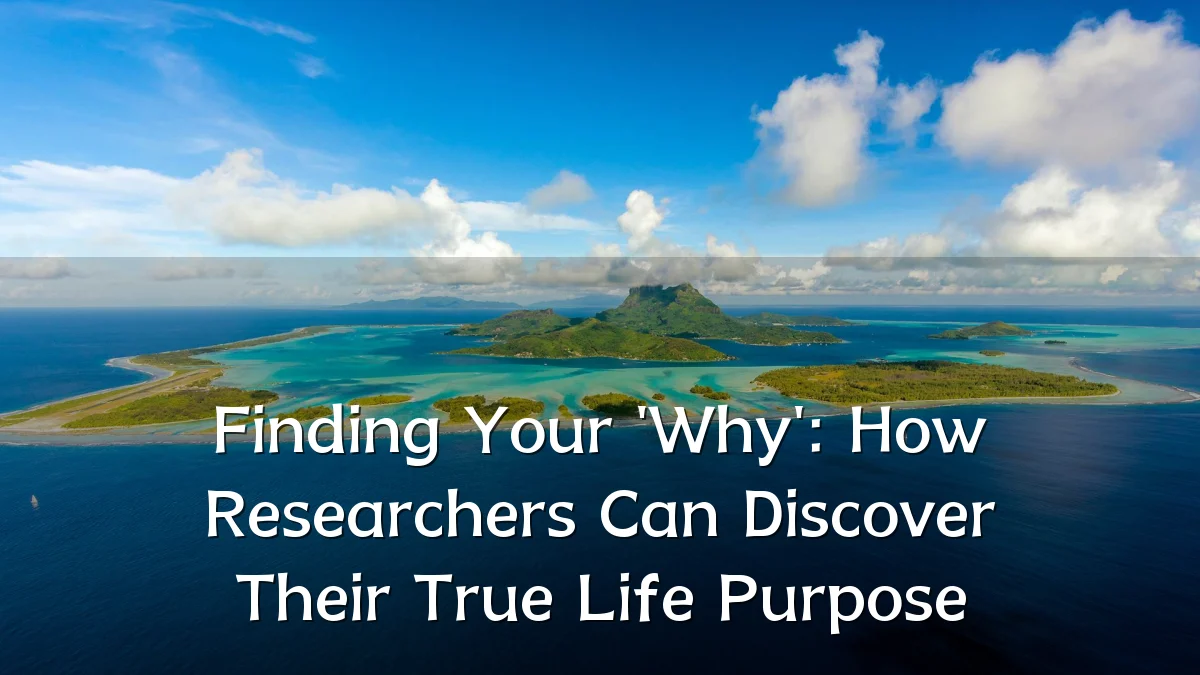 Finding Your 'Why': How Researchers Can Discover Their True Life Purpose