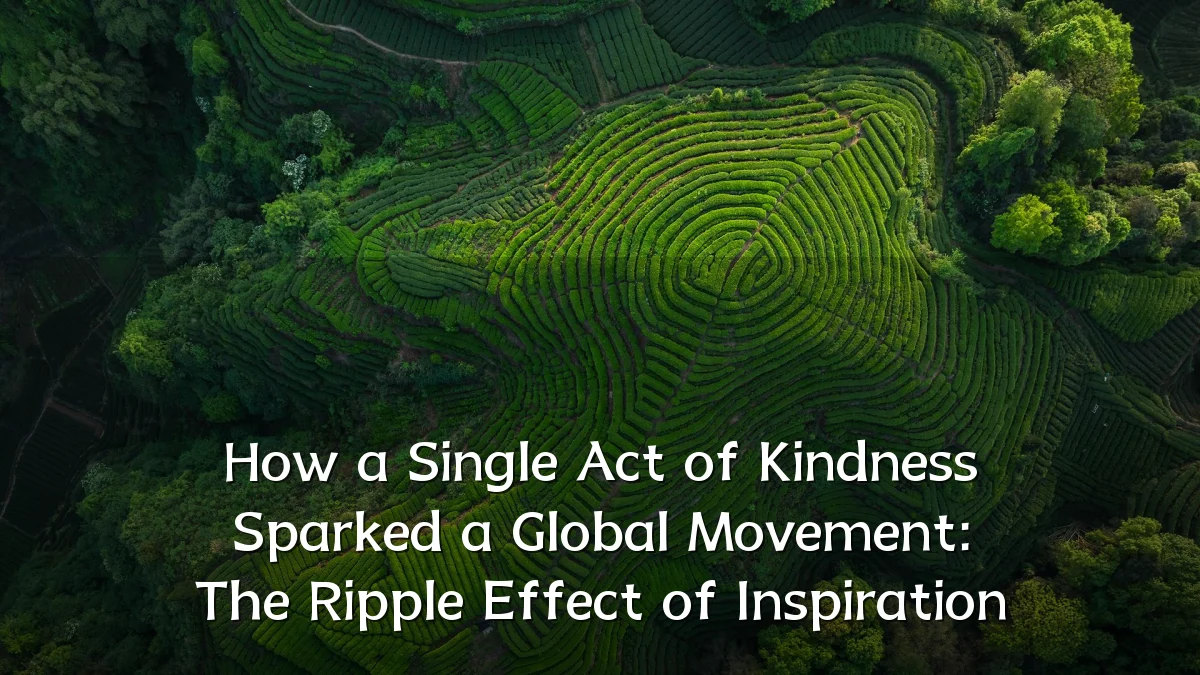 How a Single Act of Kindness Sparked a Global Movement: The Ripple Effect of Inspiration