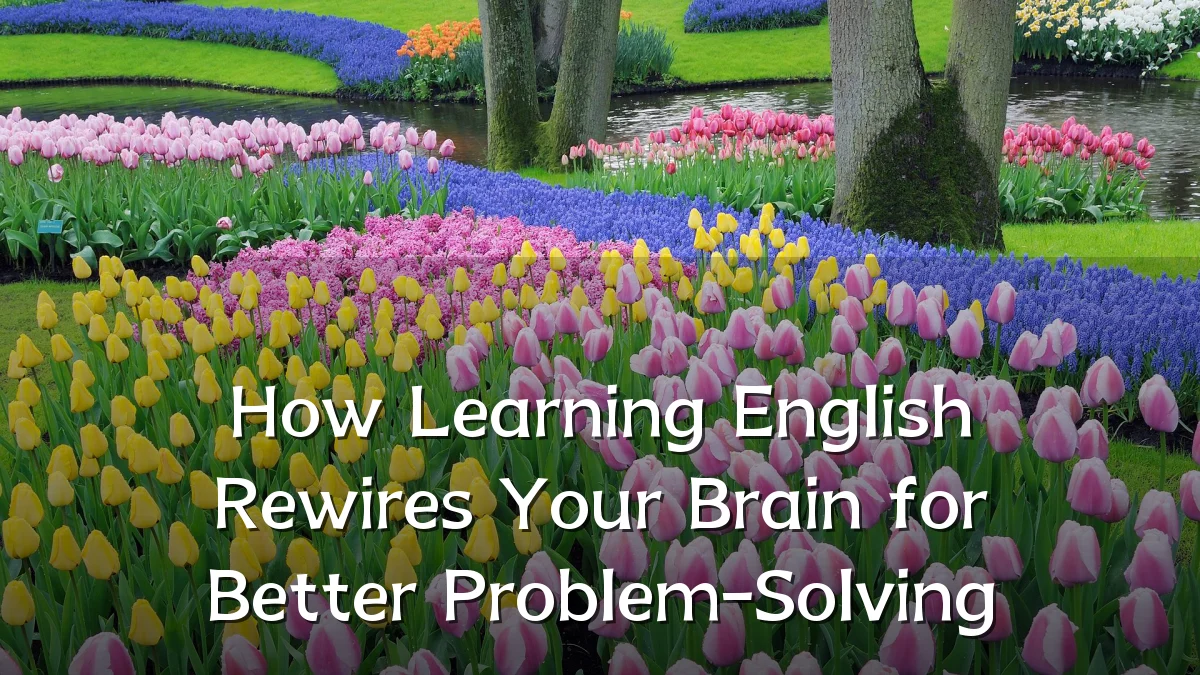 How Learning English Rewires Your Brain for Better Problem-Solving