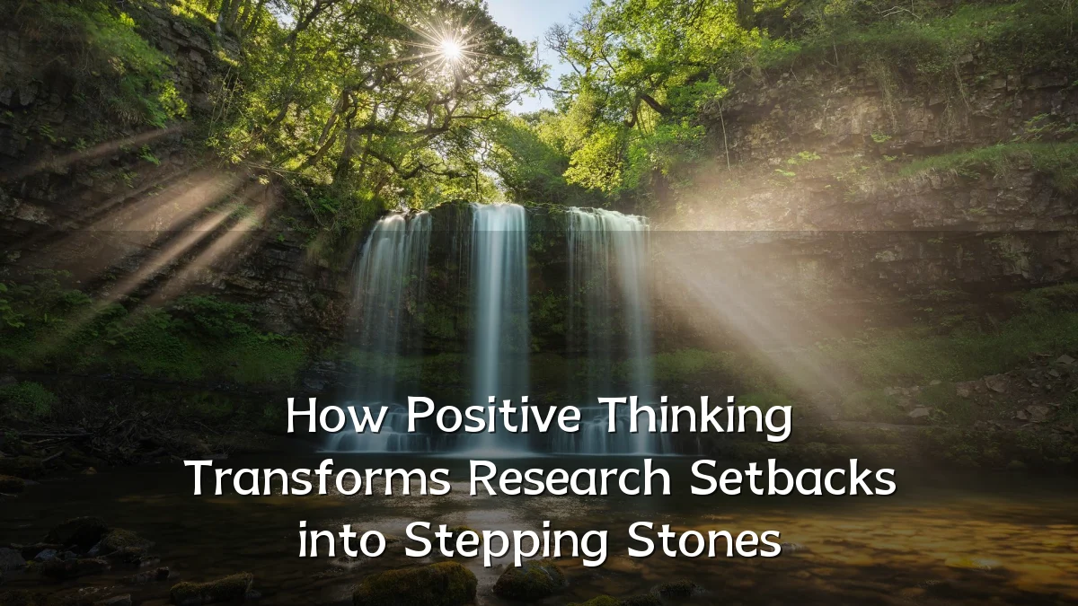 How Positive Thinking Transforms Research Setbacks into Stepping Stones