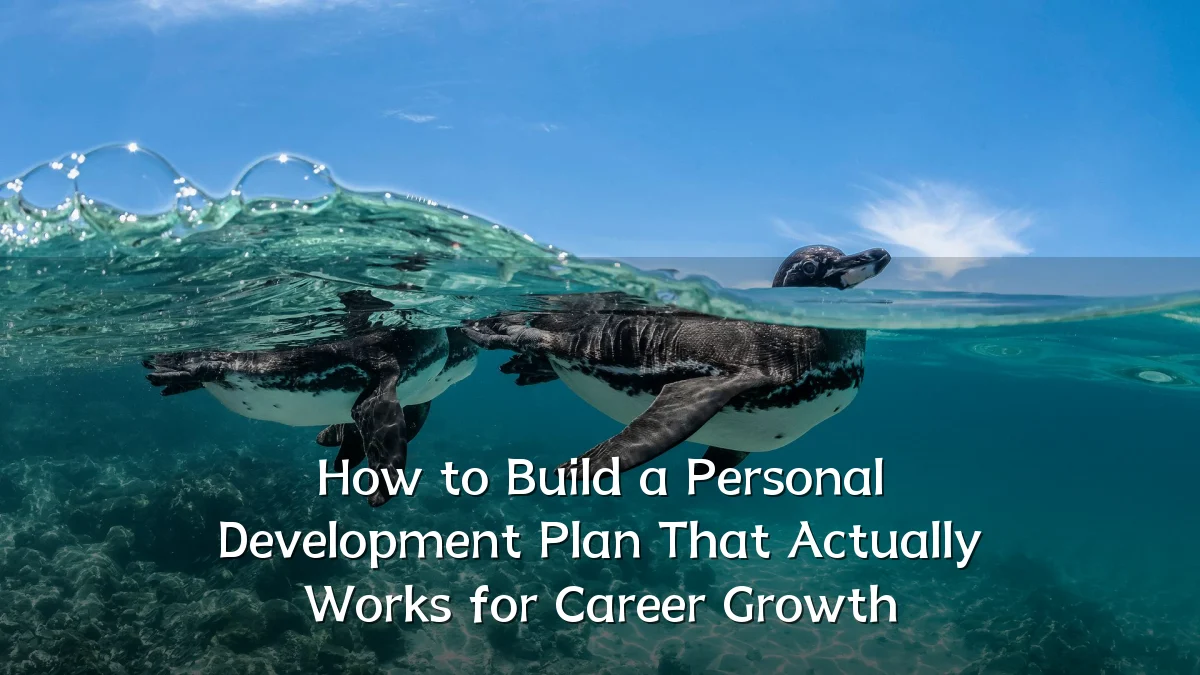 How to Build a Personal Development Plan That Actually Works for Career Growth
