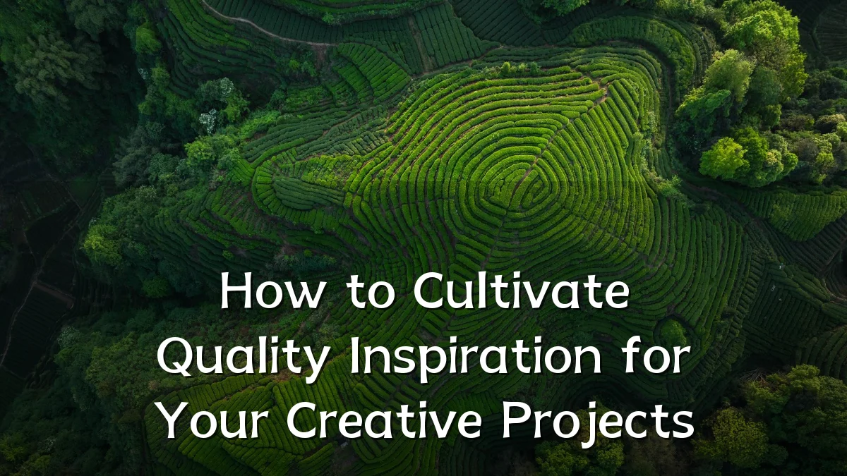 How to Cultivate Quality Inspiration for Your Creative Projects