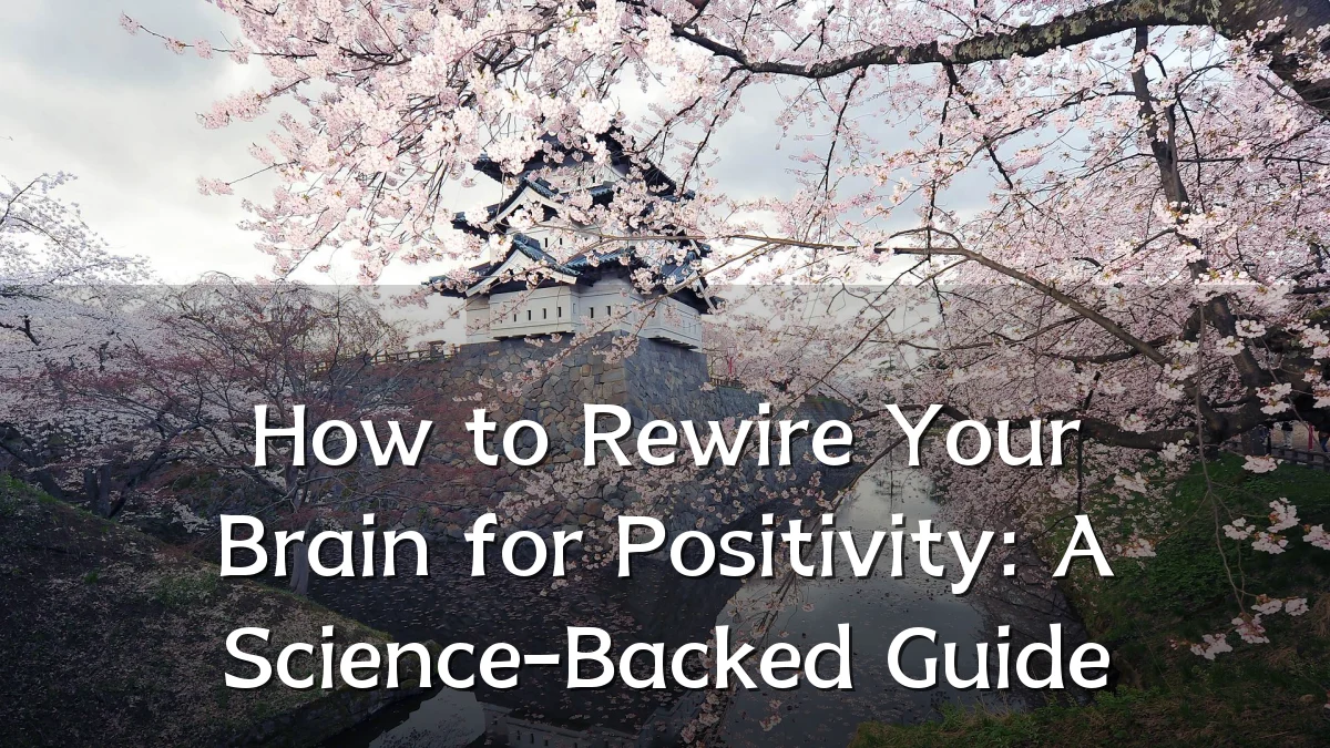 How to Rewire Your Brain for Positivity: A Science-Backed Guide