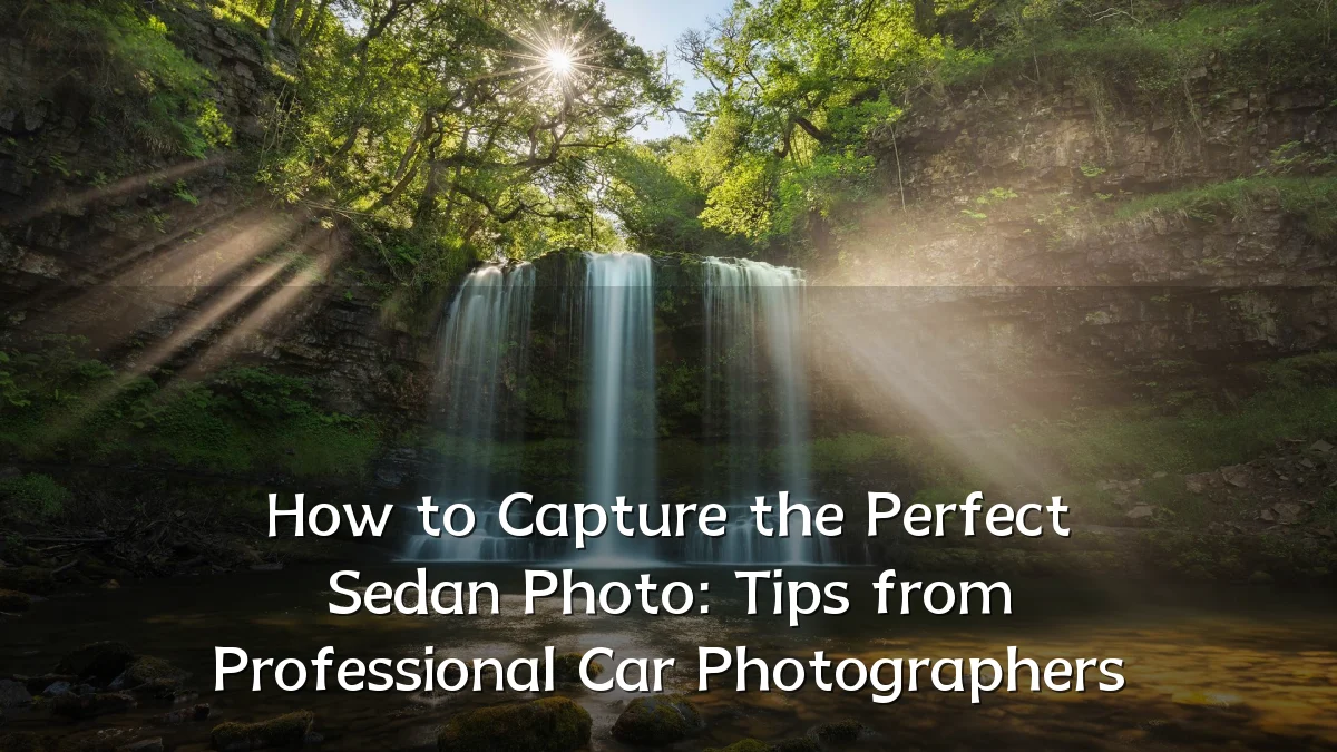 How to Capture the Perfect Sedan Photo: Tips from Professional Car Photographers